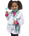 Melissa & Doug Costume da Dottore - Perfetto per Carnevale e feste in maschera! Giochi Creativi