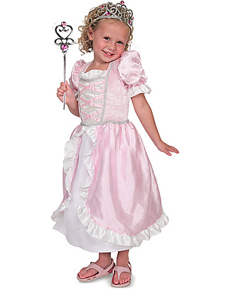 Melissa & Doug Costume da Principessa, Rosa - Perfetto per Carnevale e feste in maschera! Travestimenti