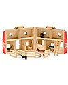 Melissa & Doug Fattoria in Legno Trasportabile Fold & Go - Animali Inclusi! Animali in Legno
