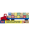 Melissa & Doug Furgoncino in Legno Alfabeto - 30 Pezzi - Ottima idea regalo! Macchine e Trenini  in Legno