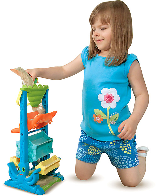 Melissa & Doug Gioco ad Imbuti da Spiaggia - Perfetto per giocare con acqua o sabbia! Giochi da Spiaggia