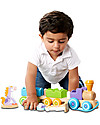 Melissa & Doug Gioco da Tirare e Spingere in Legno Trenino - Animali della Fattoria Trainabili