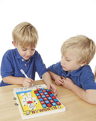 Melissa & Doug Gioco dell'Impiccato - Ideale in Viaggio Giochi Di Una Volta