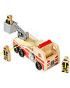Melissa & Doug Gioco in Legno Camioncino dei Pompieri Macchine e Trenini  in Legno