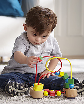 Melissa & Doug I miei Primi Cubi di Attività - Con Base a Ventosa! Giochi Montessoriani