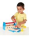 Melissa & Doug Kit degli Attrezzi in Legno - 24 Pezzi - Ottima idea regalo! Attrezzi in Legno