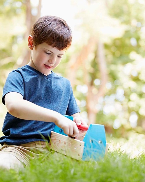 Melissa & Doug Kit degli Attrezzi in Legno - 24 Pezzi - Ottima idea regalo! Attrezzi in Legno