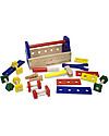 Melissa & Doug Kit degli Attrezzi in Legno - 24 Pezzi - Ottima idea regalo! Attrezzi in Legno
