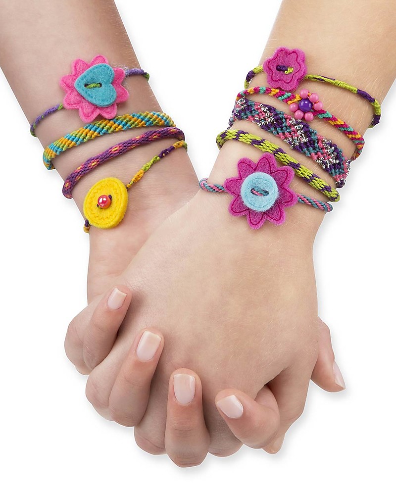 Melissa & Doug Kit Fai da Te - Crea i tuoi braccialetti dell'amicizia  bambina