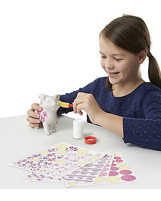 Melissa & Doug Kit Fai da Te Decoupage Made Easy - Gattino - Crea un design unico! Kit Fai Da Te