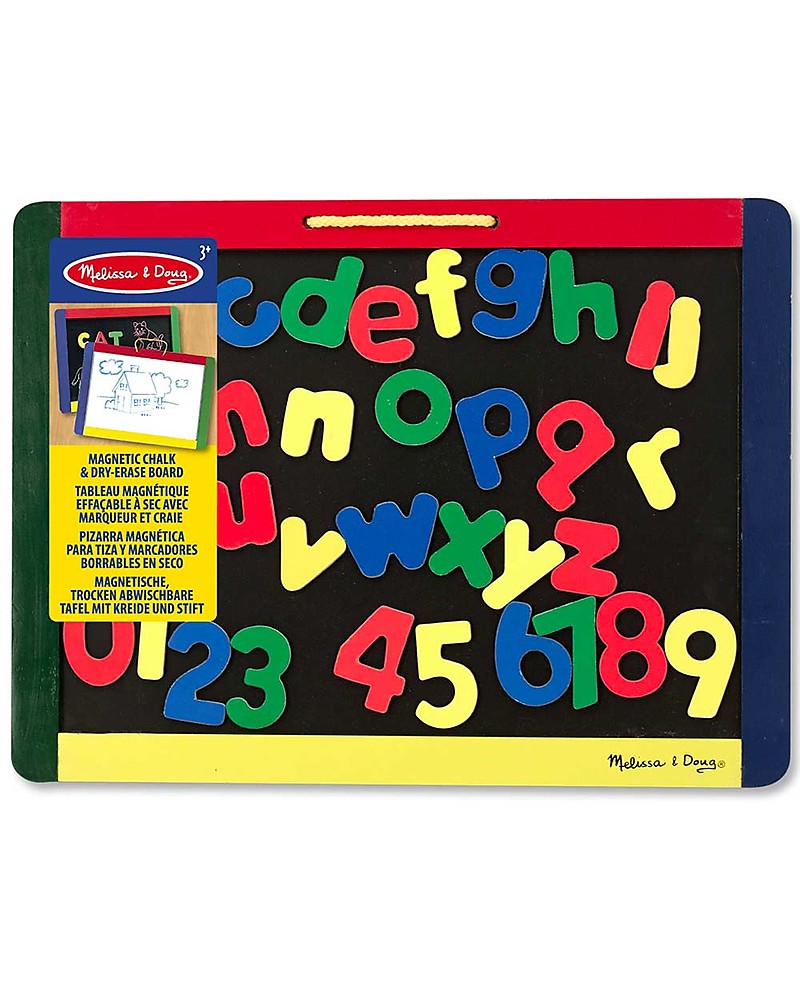 Lavagna magnetica per bambini con numeri lettere simboli a Pavia