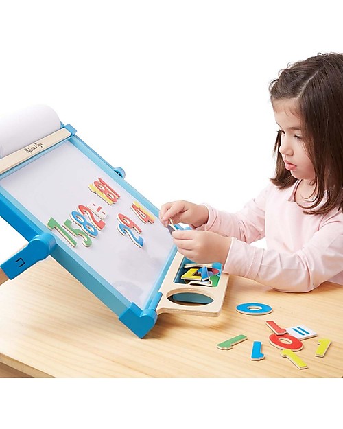 Melissa & Doug Numeri Magnetici in Legno - Per imparare a contare! Giochi STEM