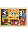 Melissa & Doug Numeri Magnetici in Legno - Per imparare a contare! Giochi STEM