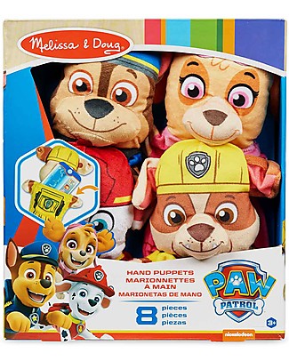 Melissa & Doug Paw Patrol - Burattini da Mano - Quattro Personaggi Burattini