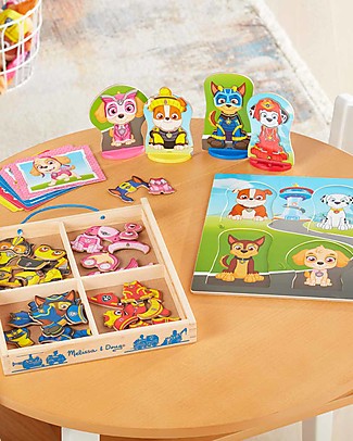 Melissa & Doug Paw Patrol - Personaggi Magnetici da Vestire Adesivi e Timbri