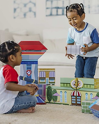Melissa & Doug Paw Patrol - Scene Giganti in 3D del Cartone Animato - da Assemblare Giochi per Inventare Storie