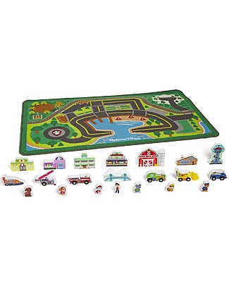 Melissa & Doug Paw Patrol - Tappeto Gioco con Personaggi - 112x66 cm Tappeti_