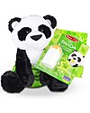 Melissa & Doug Peluche Baby Panda - Alto 28 cm - con Ciuccio + Biberon Peluche