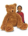 Melissa & Doug Peluche Gigante Orsacchiotto - Alto 66 cm! Peluche