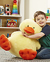 Melissa & Doug Peluche Papera Jumbo Ducky - Alta 50 cm! Peluche