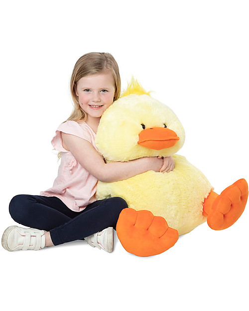 Melissa & Doug Peluche Papera Jumbo Ducky - Alta 50 cm! Peluche