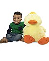Melissa & Doug Peluche Papera Jumbo Ducky - Alta 50 cm! Peluche
