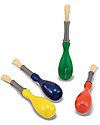 Melissa & Doug Pennelli Giganti - Set di 4 Pennelli Disegnare e Colorare