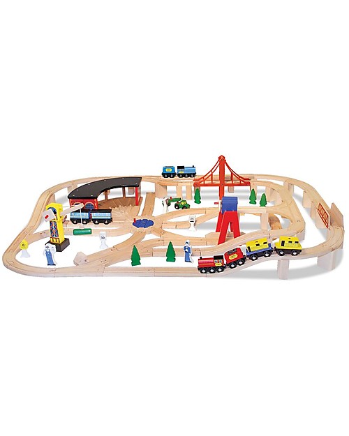 Pista Macchinine Pista Del Trenino Pista Macchinine Legno Set