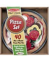 Melissa & Doug Pizza in Feltro da Condire - 40 Ingredienti per Tutti i  Gusti! unisex (bambini)