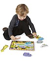 Melissa & Doug Puzzle in Legno Animali da Safari - 8 pezzi grandi Incastri in Legno