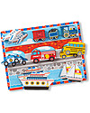 Melissa & Doug Puzzle in Legno Veicoli - 9 pezzi grandi Incastri in Legno