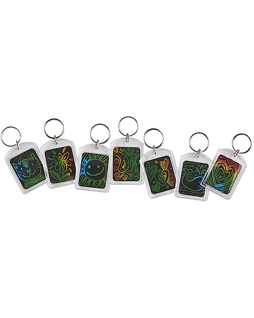 50 Fogli Scratch Art Neri Con 5 Stili In Legno E 4 Stencil – Kit Arcobaleno Per Bambini 18.5x12.7cm – Stimola Creatività E Manualità – Regalo Perfetto Per Feste E Compleanni