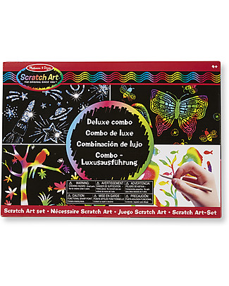Melissa & Doug Set Artistico Deluxe Combo - 16 creazioni da appendere! Disegnare e Colorare