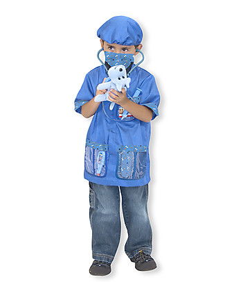 Melissa & Doug Set Costume da Veterinario Travestimenti
