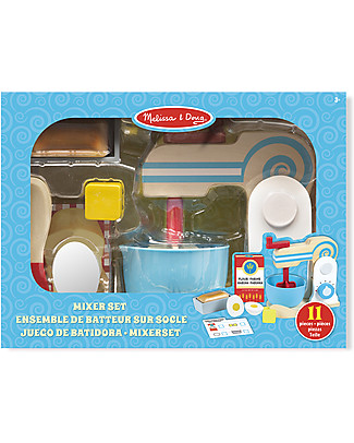 Melissa & Doug Set da Pasticciere in Legno, 11 pezzi - Ottima idea regalo! Giochi Creativi