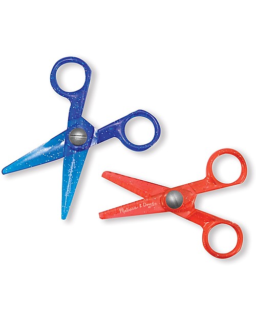 Melissa & Doug Set di 2 Forbici - Sicuro per Bambini Disegnare e Colorare