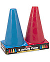 Melissa & Doug Set di 8 Coni - Include guida per giochi all'aperto Giochi da Esterno_
