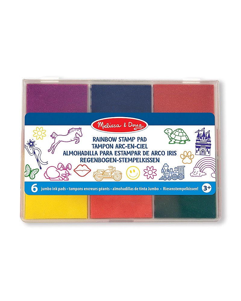 Melissa & Doug Set di inchiostri per timbri - 6 colori unisex (bambini)