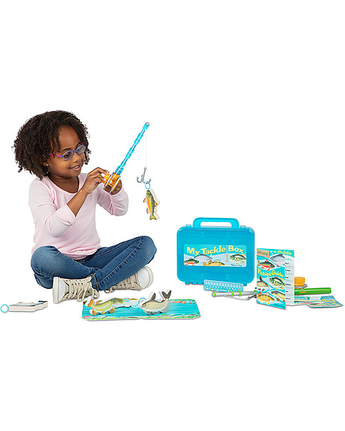 Melissa & Doug Set Gioco da Pesca - 21 Pezzi - Esploriamo! Giochi da Esterno_