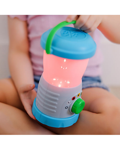 Melissa & Doug Set Gioco - Lanterna da Campeggio con 6 Colori e 6 Suoni Diversi - Let's Explore Giochi da Esterno_