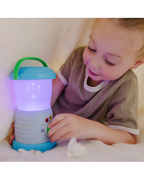 Melissa & Doug Set Gioco - Lanterna da Campeggio con 6 Colori e 6 Suoni Diversi - Let's Explore Giochi da Esterno_