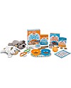 Melissa & Doug Set Gioco Nutrire gli Animali - Con 26 pezzi Inclusi Gattino e Cagnolino di pezza! Far finta di