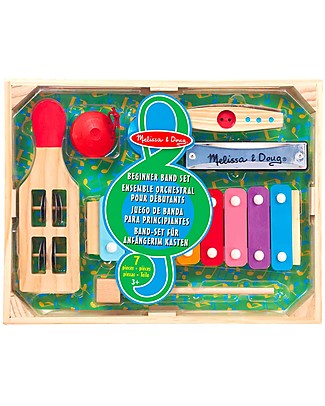 Melissa & Doug Set Musicale Beginner - 5 Strumenti Musicali! Strumenti Musicali