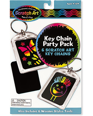 Melissa & Doug Set per Creare Portachiavi - Perfetto regalino per le feste! Giochi Creativi