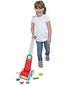 Melissa & Doug Set Pulizie - Aspirapolvere in legno - 7 Pezzi Far finta di