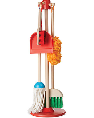 Melissa & Doug Set Pulizie Bimbi 6 pezzi - Educazione e divertimento! Far finta di