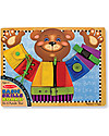 Melissa & Doug Tavoletta Gioco in Legno - Insegna manualità e coordinazione! Giochi Montessoriani