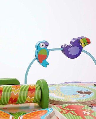 Melissa & Doug Tavolo Attività in Legno - Giugla Kit Fai Da Te