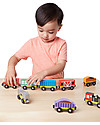 Melissa & Doug Trenino in Legno - 8 Vagoni con Scatola - Ottima idea regalo! Macchine e Trenini  in Legno