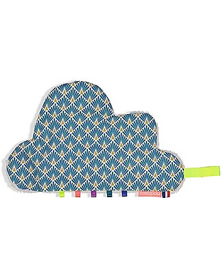 Mellipou OUTLET DouDou Sonoro, Portaciuccio, Nuvola Amy Duck - Fatto in Francia - Pezzo di Showroom Doudou